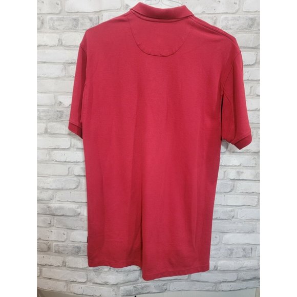 ORVIS Golf Polo Shirt Short Sleeve Red Fly Fishing Mens XL Heavy Sz Medium Clean - Picture 13 of 13